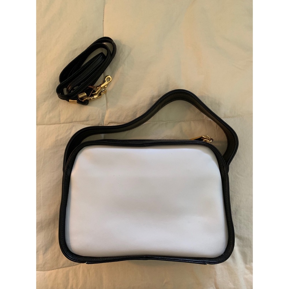 Ganbon White & Black Crossbody Bag